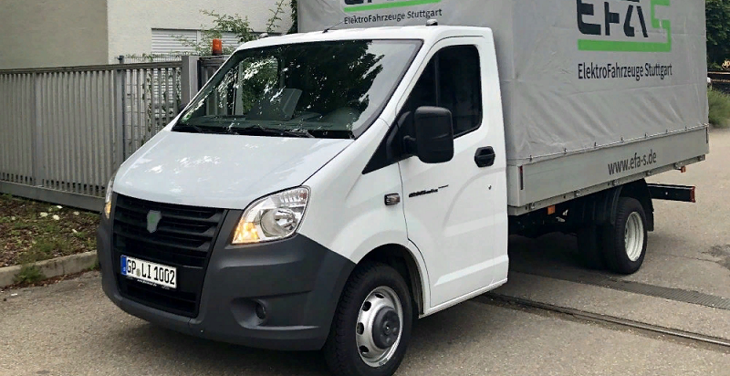 электрический грузовик Газель